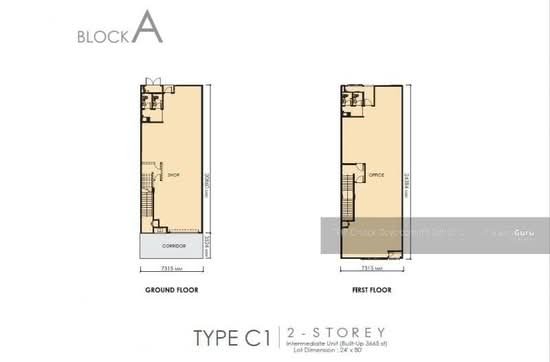 Mahawangsa Square @ Enstek - Floor Plan - iProperty.com.my