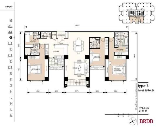 The Capsquare Residences - Floor Plan - iProperty.com.my