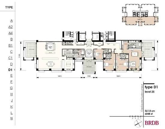 The Capsquare Residences - Floor Plan - iProperty.com.my