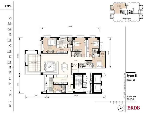 The Capsquare Residences - Floor Plan - iProperty.com.my