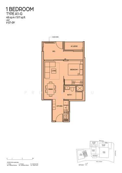 Midtown Bay, 122 Beach Road, Beach Road / Bugis / Rochor, 1 Bedroom, 517 sqft, Condominium For Rent, by Ben Chew, 25450371 - 2D - PropertyGuru.com.sg