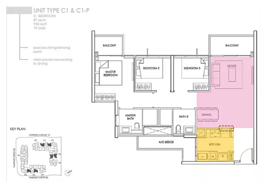 The Alps Residences - Floor Plan