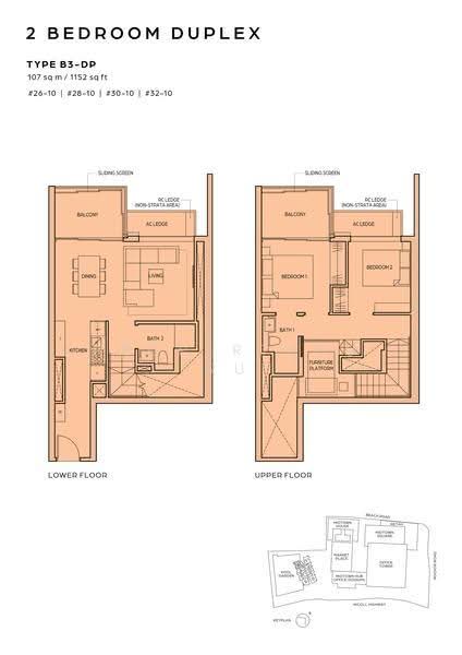 Midtown Bay, 120 Beach Road, Beach Road / Bugis / Rochor, 2 Bedrooms, 1,023 sqft, Condominium For Rent, by Jeremy Tan, 500139506 - 2D - PropertyGuru.com.sg