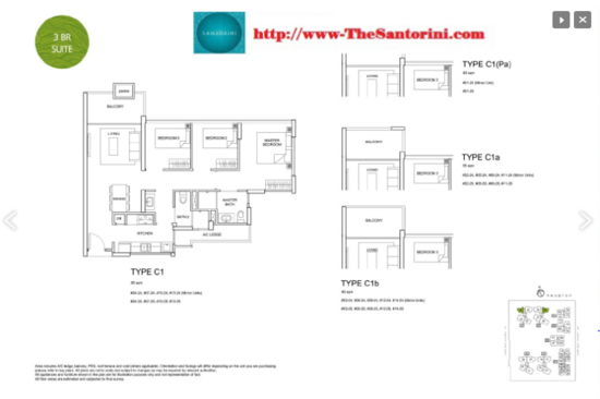 The Santorini - Floor Plan