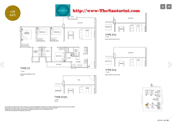 The Santorini - Floor Plan