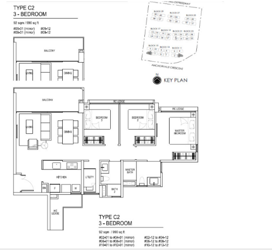 Bellewaters - Floor Plan