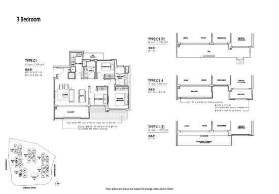 Jewel @ Buangkok - Floor Plan