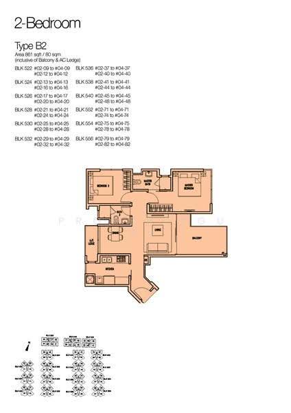 Miltonia Residences, 530 Miltonia Close, Sembawang / Yishun, 2 Bedrooms, 861 sqft, Condominium For Rent, by Brendan Choong, 500278352 - 2D - PropertyGuru.com.sg