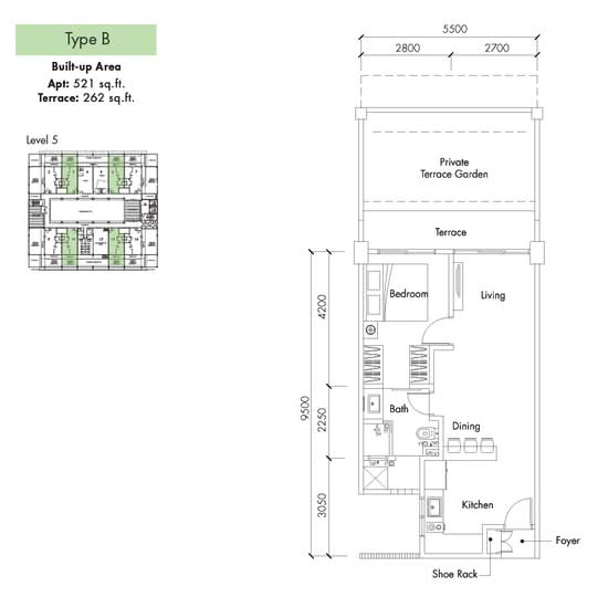 Hedgeford 10 Residences - Floor Plan - iProperty.com.my