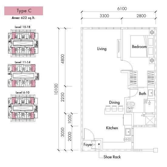 Hedgeford 10 Residences - Floor Plan - iProperty.com.my