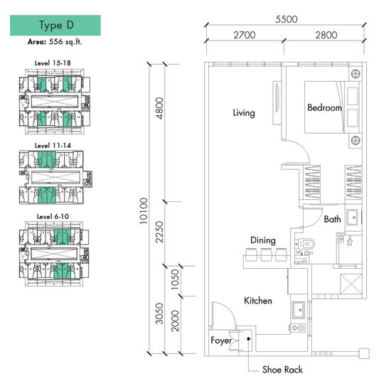 Hedgeford 10 Residences - Floor Plan - iProperty.com.my