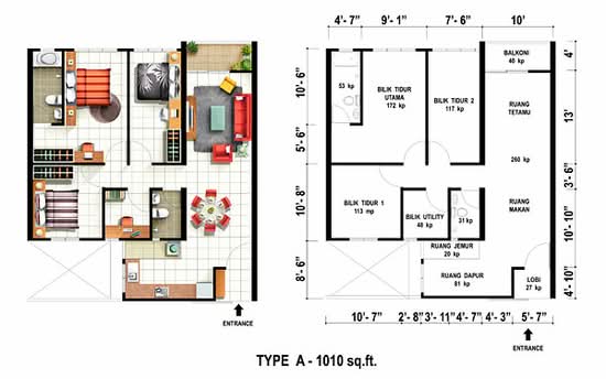 Pinang Laguna - Floor Plan - iProperty.com.my
