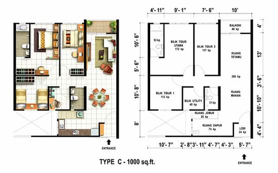 Pinang Laguna - Floor Plan - iProperty.com.my
