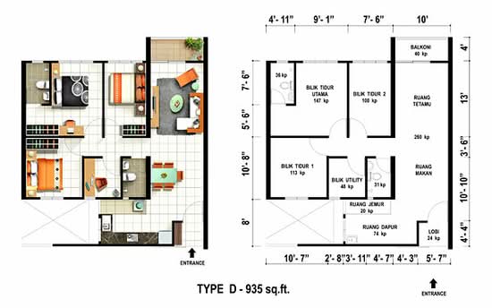 Pinang Laguna - Floor Plan - iProperty.com.my
