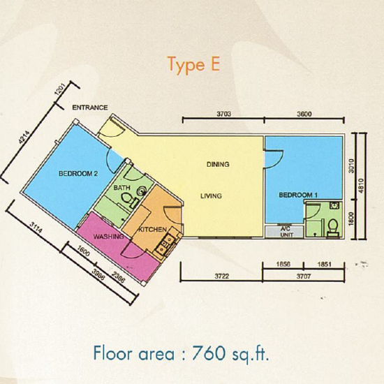 Garden Court 2 Bukit Vor - Floor Plan - iProperty.com.my