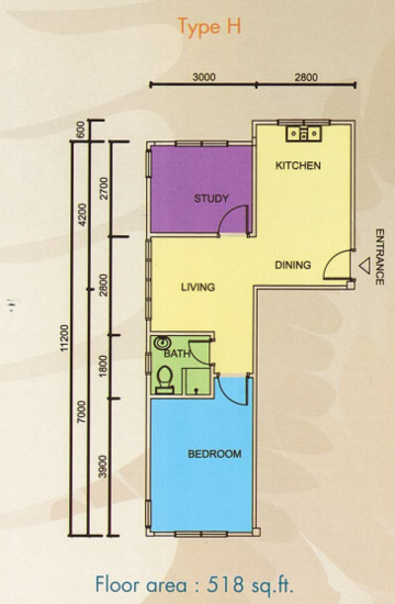 Garden Court 2 Bukit Vor - Floor Plan - iProperty.com.my
