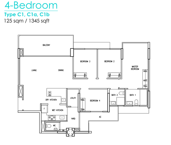 Treasure Crest - Floor Plan