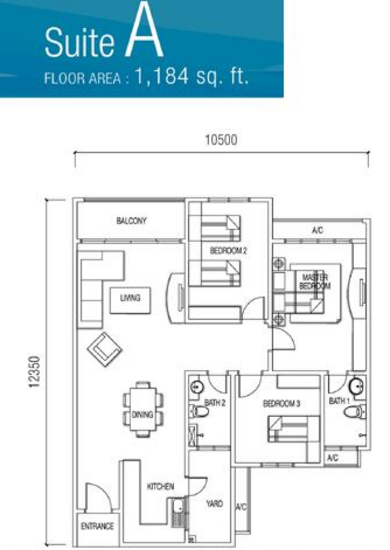 Laman Baiduri - Floor Plan