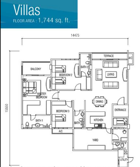 Laman Baiduri - Floor Plan