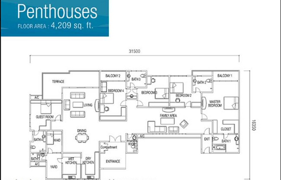 Laman Baiduri - Floor Plan