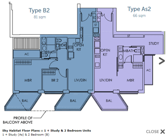 Sky Habitat - Floor Plan