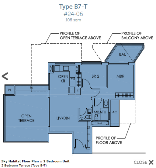 Sky Habitat - Floor Plan
