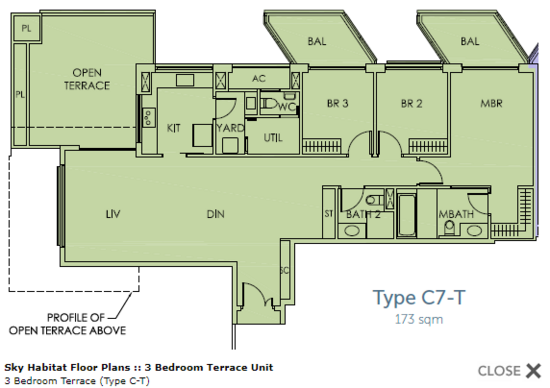 Sky Habitat - Floor Plan