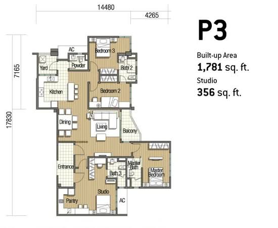 Subang Olives Residence - Floor Plan - iProperty.com.my