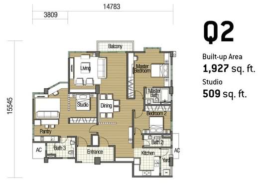 Subang Olives Residence - Floor Plan - iProperty.com.my