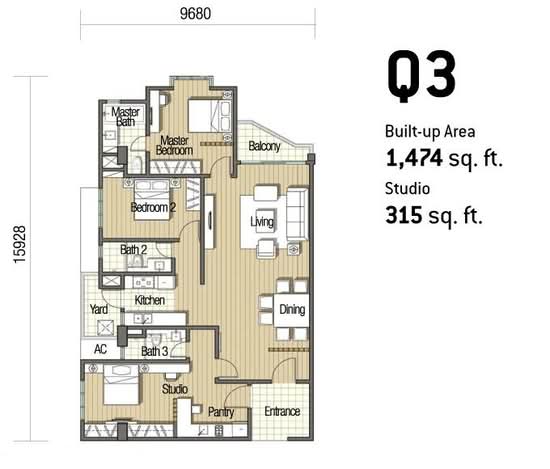 Subang Olives Residence - Floor Plan - iProperty.com.my