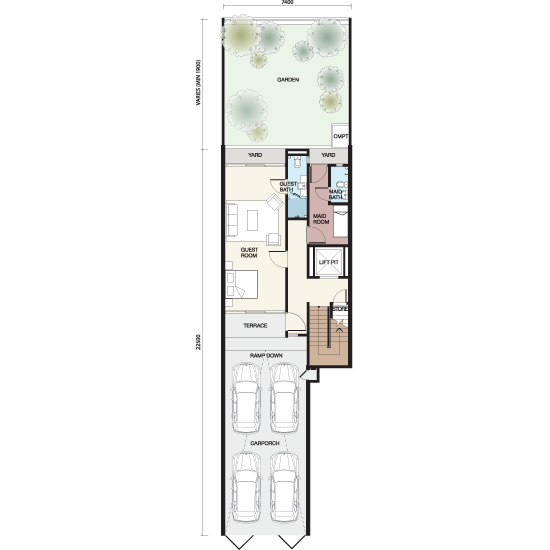 Vilaris Courtyard Homes - Floor Plan - iProperty.com.my