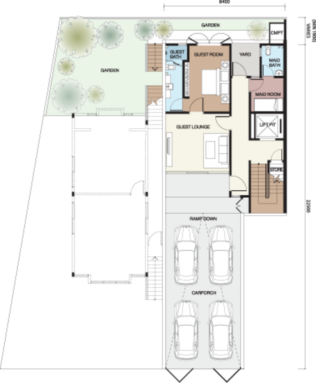 Vilaris Courtyard Homes - Floor Plan - iProperty.com.my