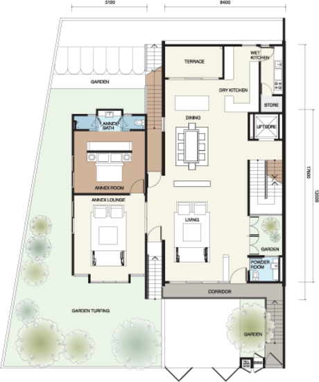Vilaris Courtyard Homes - Floor Plan - iProperty.com.my