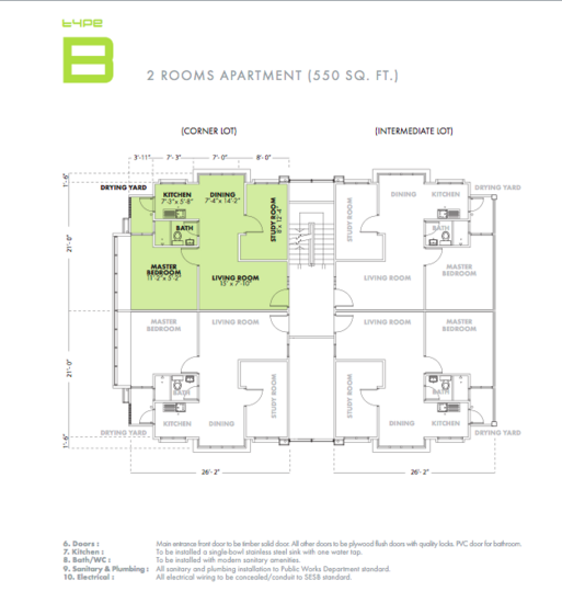 Cyber City Apartment 1 - Floor Plan - iProperty.com.my