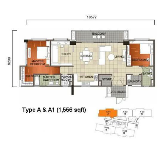 One Jelatek - Floor Plan - iProperty.com.my