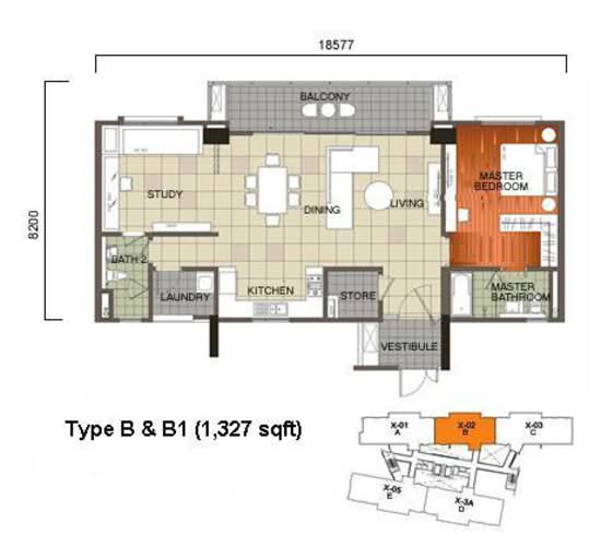 One Jelatek - Floor Plan - iProperty.com.my
