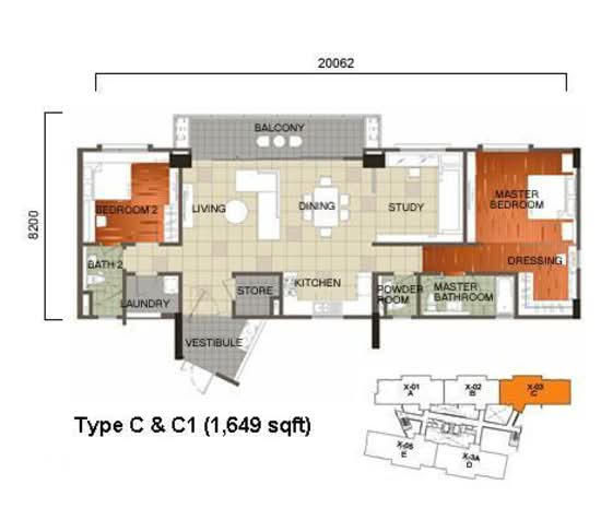 One Jelatek - Floor Plan - iProperty.com.my