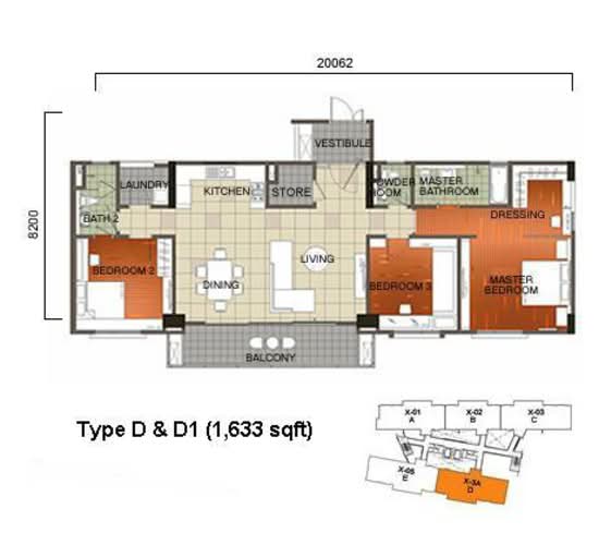 One Jelatek - Floor Plan - iProperty.com.my