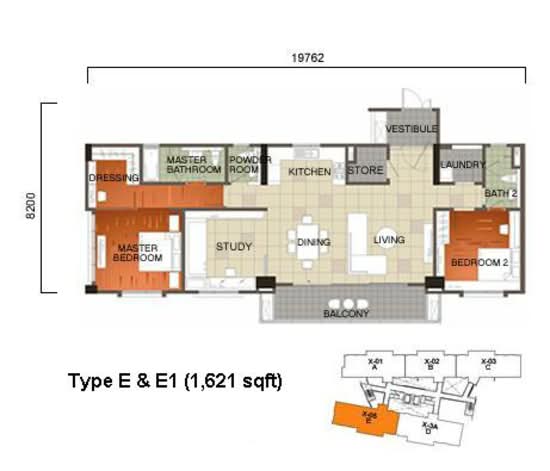 One Jelatek - Floor Plan - iProperty.com.my