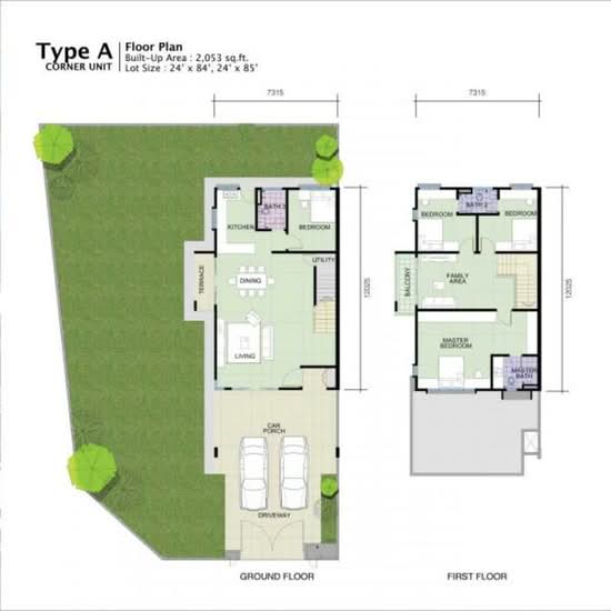 Camwood @ Taman Pelangi Indah - Floor Plan - iProperty.com.my