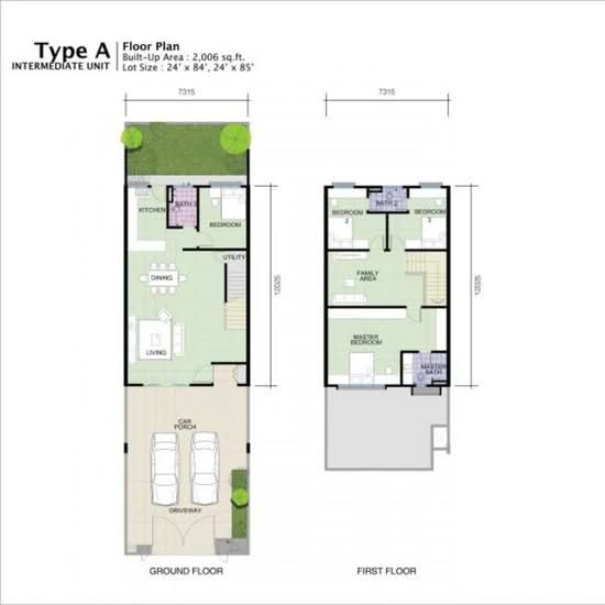 Camwood @ Taman Pelangi Indah - Floor Plan - iProperty.com.my