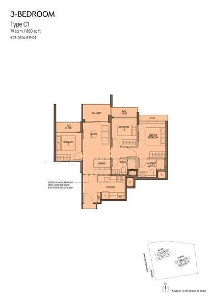 The Myst, 800 Upper Bukit Timah Road, Dairy Farm / Bukit Panjang / Choa Chu Kang, 3 Bedrooms, 850 sqft, Condominium For Sale, by Yin Fern Teng, 500191980 - 2D - PropertyGuru.com.sg