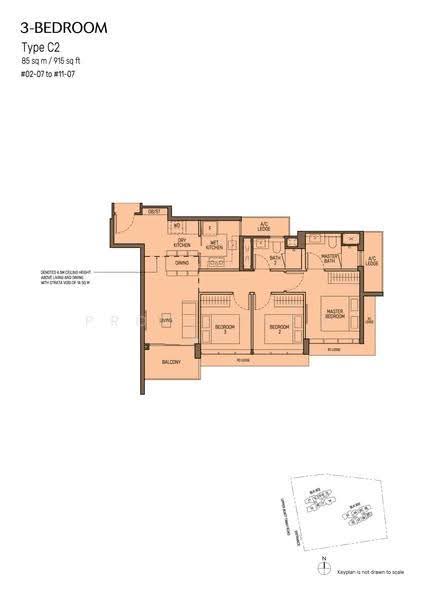 The Myst, 800 Upper Bukit Timah Road, Dairy Farm / Bukit Panjang / Choa Chu Kang, 3 Bedrooms, 915 sqft, Condominium For Sale, by Shermen Han, 500120588 - 2D - PropertyGuru.com.sg