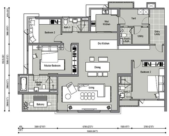 The Northshore Gardens - Floor Plan - iProperty.com.my