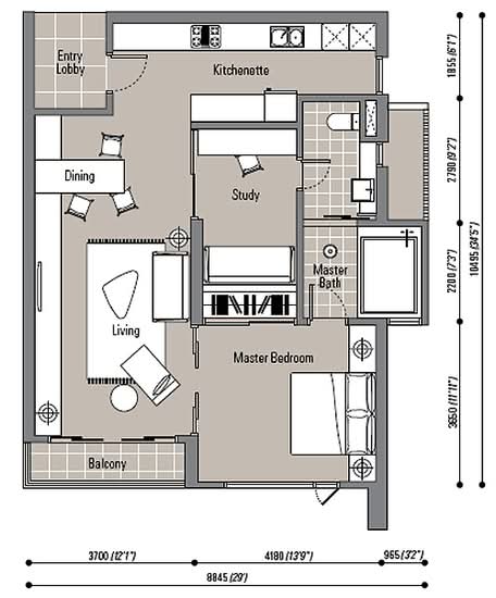 The Northshore Gardens - Floor Plan - iProperty.com.my