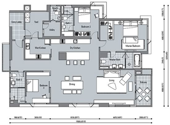 The Northshore Gardens - Floor Plan - iProperty.com.my