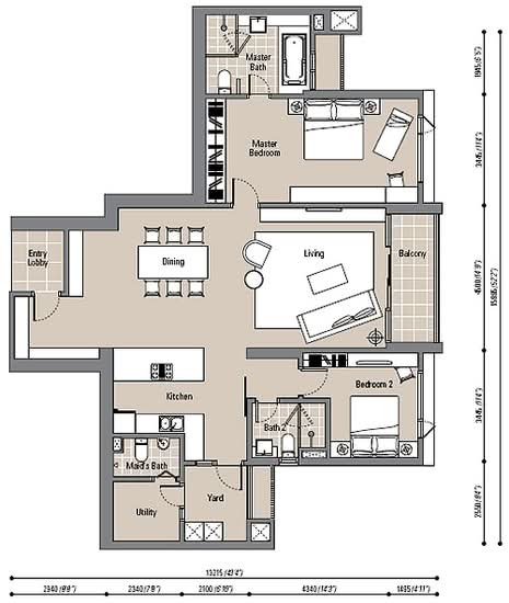 The Northshore Gardens - Floor Plan - iProperty.com.my