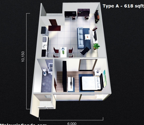 The Mark @ Cheras - Floor Plan - iProperty.com.my