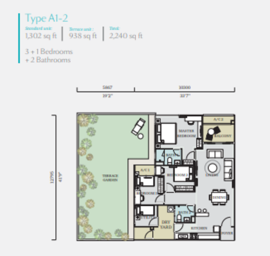 Fortune Perdana - Floor Plan - iProperty.com.my