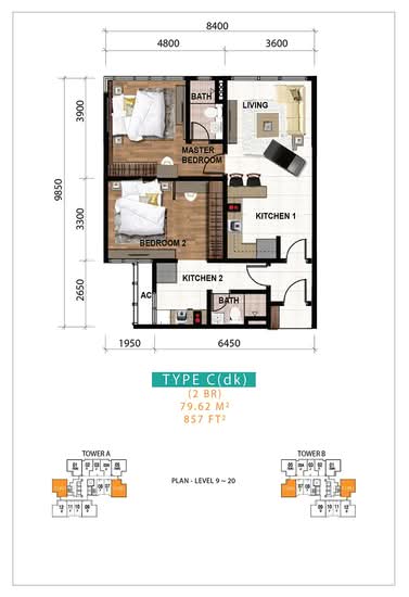 SKS Pavillion Residences - Floor Plan - iProperty.com.my